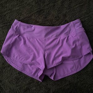 Lululemon Speed Up Shorts 2.5 Inch (Low Rise)